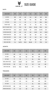 74 All Inclusive Wolf Leathers Size Chart