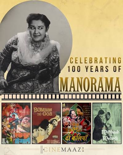 Cinemaazi - An image of Padmadevi from Kisan Kanya (1937) published in Film India, 1937. While colour cinema did not become widely prevalent at least until the 1950s, experiments continued throughout the