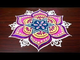 Sankranthi Muggulu Designs With 13x7 Dots Pongal Kolam Designs Easy Rangoli Designs Youtube Rangoli Colours Rangoli Designs Rangoli Designs With Dots