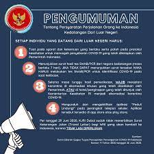 Google has many special features to help you find exactly what you're looking for. Persyaratan Bagi Perjalanan Orang Ke Indonesia Kedatangan Dari Luar Negeri