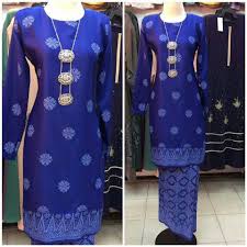 Full lining with satin stretch fits through size *please be informed that colours may differ slightly due to camera flash. Royal Blue Baju Kurung 2018 Cheap Online