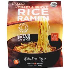 Do not pass this up if you spot it at costco! Lotus Foods Organic Millet Brown Rice Ramen 2 5 Oz 12 Count