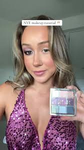 NYE makeup tutorial 🥂 for the girls who wanna do glam this year!! If you  have hazel eyes especially these colours will make your eyes pop ✨ I used  the @Diorbeauty celestial purple eyeshadow palette! ...