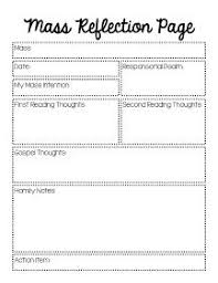 Look To Him And Be Radiant Mass Reflection Sheet Graphic Organizer Graphic Organizers Catholic Teacher Reflection