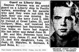 S1 Richard John Petersen (1925-1945)