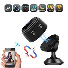 Amvp Mini Spy Camera Wifi Hidden Camera Hd 1080p 6 Led Infrared Indoor Home Security Cameras 1 Security Cameras For Home Mini Spy Camera Home Security Systems