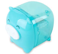 Adorable Pig Shaped Pencil Sharpener With Storage - Cute Desk Organizer For  School & Office Supplies