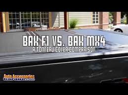 bakflip f1 tonneau cover vs mx4 cover side by side youtube