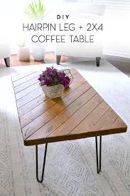 Coffee tables are an important focal point in any room, and finding the right one is an important consideration when planning your interior space. My 15 Minute Diy Hairpin Leg Coffee Table Ugly Duckling House