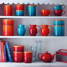The durable enamelled surface resists staining, chipping and. Le Creuset S New Stoneware Storage Jars With Wooden Lids Are The Ideal Way To Store And Keep Ingredients Fresh And To Add Colour On Jar Storage Stoneware Jar