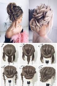 Then, proceed to braid the ponytail down to the ends. Short Hairstyles Quick Easy Updo Hairstyles Cute Formal Hairstyles For Medium Hair Short Hair Styles Easy Formal Hairstyles For Short Hair Easy Hair Updos
