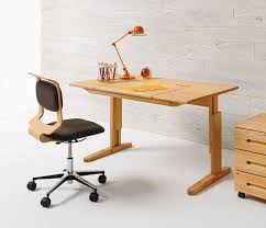 Height Adjustable Solid Wood Kids Desk Shown At Its Lowest Height Solid Wood Desk Furniture Wood Desk