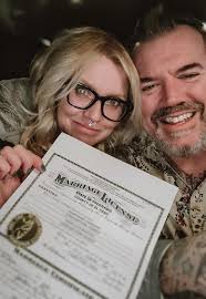 Well… Angela and I decided it was time… we have talked about it for a  while… and decided it was time. We got married today! We had a private  ceremony today at