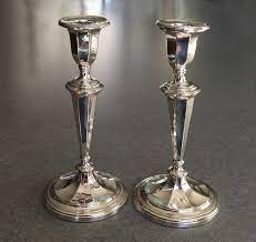 Selection of fine quality sterling silver candlesticks. Buy Sterling Silver Candle Holders Value With A Reserve Price Up To 67 Off