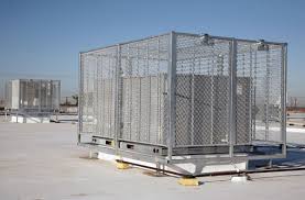 Both extended and plated posts are included with every purchase. Hvac Roof Security Cage Perry Hvac