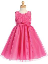 Fuschia Easter Dress For Girls 6months Size 12 Flower Girl Dresses Sleeveless Flower Girl Dresses Girls Dresses