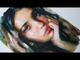 watercolor portrait