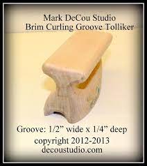 Built To Order Groove Tolliker Hat Making Tool Pencil Curl Etsy In 2021 Hat Making Making Tools Pencil Curls