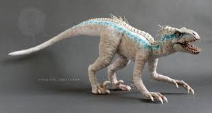 This beast is fully posable. Artstation Indoraptor Gen 2 Poseable Soft Sculpture Boglarka Zilahi Hikigane