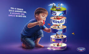 Danone Milnutri Complete On Behance Ads Creative Graphic Design Advertising Graphic Design Inspiration Layout