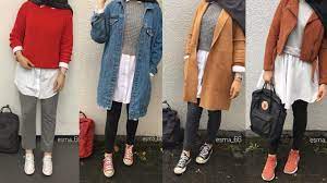 ملابس تركية شتوية للمحجبات 2019 1 أحدث موديلات ملابس شتوية للمحجبات hijabi outfits casual korean outfit street styles hijab casual