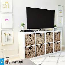 Ikea Usa On Instagram Great Use Of Your Kallax Shelves Oliamajd Organization Style And Functionality Thank Home Decor Home Living Room Apartment Decor