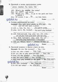гдз по английскому языку 6 класс рабочая тетрадь биболетова Enjoy English 5 6 Klass Tetrad English Units Workbook Weather Like Today
