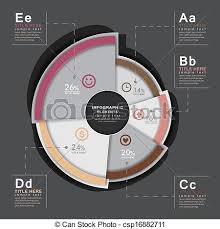 Vector Abstract 3d Pie Chart Infographics