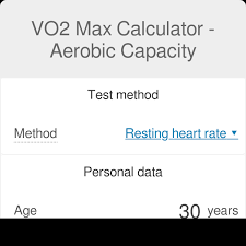 Vo2 Max Calculator Aerobic Capacity Calculator Omni
