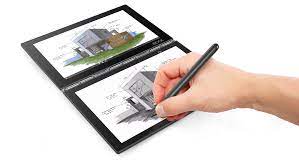 Lenovo S New Yoga Book Is A 360 Degree Laptop Without The Keyboard Lenovo Yoga Book Lenovo Yoga Lenovo