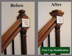 Wood Stair Parts Options Kc Wood Staircase Remodel Staircase Makeover Stair Newel Post