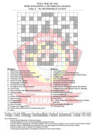Check spelling or type a new query. Teka Teki Silang Persma Grahita Universitas Asahan