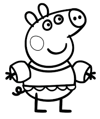 Peppa pig 114 cartoons printable coloring pages. Disegni Di Peppa Pig Da Colorare Stampa Online 90 Immagini