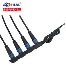 China M15 Led Light Module Wire Waterproof Connector Outdoor Cable Splitter Led Connector China Waterproof Connector Led Connector