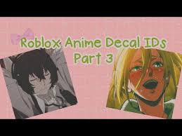 Roblox decal ids and spray codes 2021. Roblox Decal Id Codes Anime 06 2021