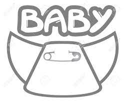 18895182 Baby Draw Stock Vector Diaper Baby Jpg 1300 1063 Harley Baby Baby Drawing Baby Diapers