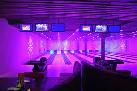 This Complete Bowlingcentre Features 8 Bowling Alleys And Contains The Latest Technology In Led Lighting Cls Pool Aesthetic Bowling Aesthetic Bowling Alley