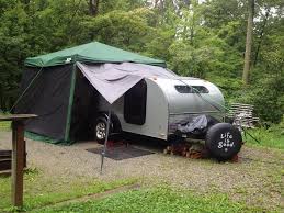 Side Canopy And Rear Screen Room For Teardrop Trailer Teardrop Trailer Camping Teardrop Trailer Camping Trailer
