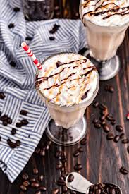 Enjoy this delicious iced cinnamon coffee recipe in the comfort of your own home. Caramel Coffee Milkshakes Recipe Shugary Sweets