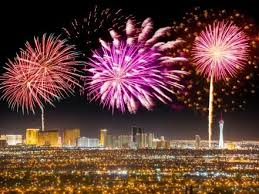 Where To See The Best Us Fireworks Displays Vegas New Years New Years Eve In Las Vegas New Years Eve Events