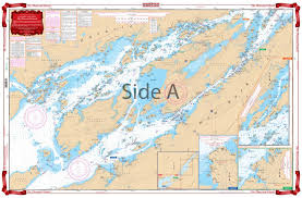 the thousand islands navigation chart 78