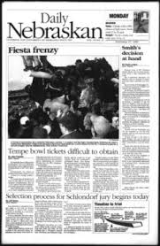 The daily Nebraskan. ([Lincoln, Neb.) 1901-current, November 27, 1995,  Image 1 « Nebraska Newspapers