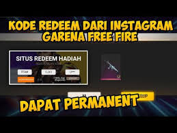 No code can be redeemed with an alternate or guest account, you must log in with the account of free fire you normally play with. Kode Redeem Free Fire Terbaru Dari Instagram Garena Langsung Youtube
