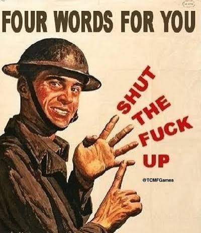 Shut the fuck up - Meme by Rick_Dalton :) Memedroid