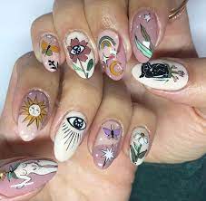 Tohkyo Https Www Instagram Com P B24if4pbik0 Swag Nails Cute Nails Funky Nails