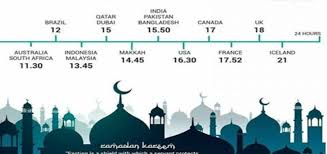 Apr 16, 2019 · electronics and media. Longest And Shortest Fasting Times Around The World Ramadan2017 Cii Radio