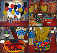 5th Birthday Theme Ideas For Boy Avengers Themed Birthday Party Avengers Themed Party 7th Birthday Party Ideas Avenger Birthday Party