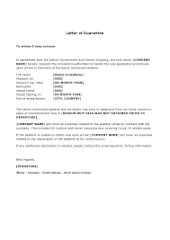 Check spelling or type a new query. 45 Professional Letter Of Guarantee Samples á… Templatelab