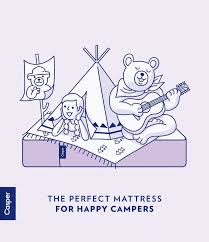 Casper The Perfect Mattress For Happy Campers Casper Casper Mattress Mattress