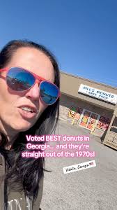 This little donut shop in Vidalia, Georgia has been voted Best Donuts in  the State.. and one bite proves why! 🍩 I can't wait to return to Bill's  Donuts & Bake Shop